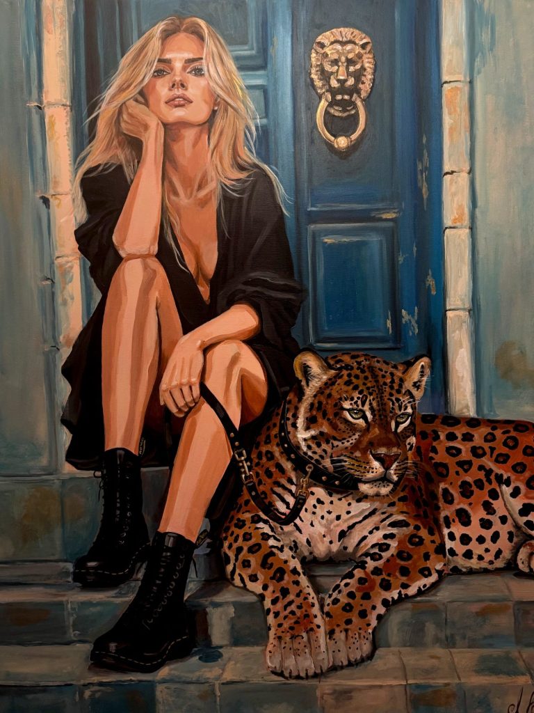 The waiting 120 x 100